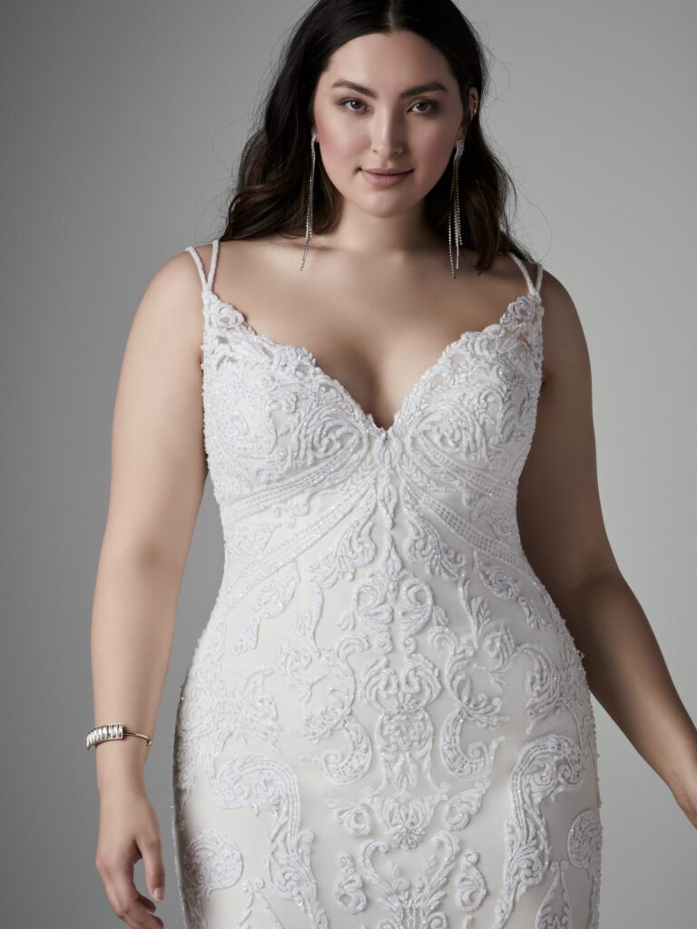 لباس عروس بر اساس فرم بدن برای افراد چاق