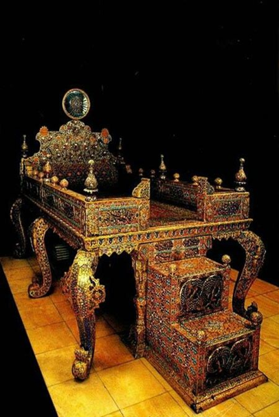 تاریخ جواهرسازی در ایران: تخت طاووس