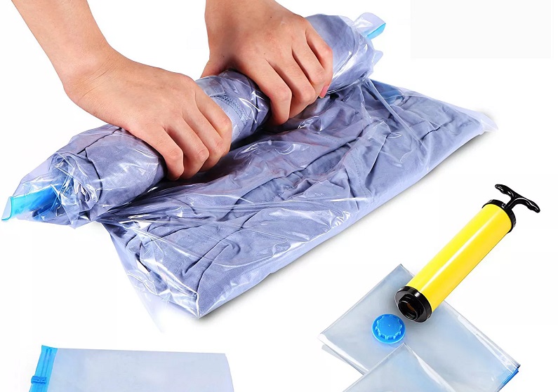 مرتب كردن كمد لباس کیسه وکیوم 