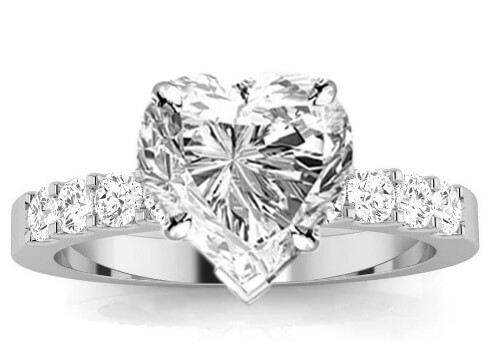 انواع تراش برلیان قلبی