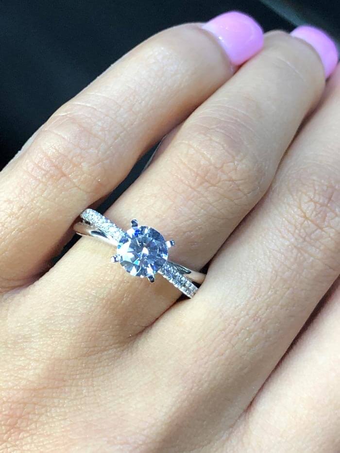 برش الماس گرد