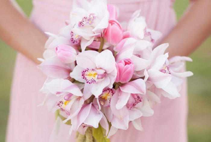 مدل دسته گل عروس جدید زنبق