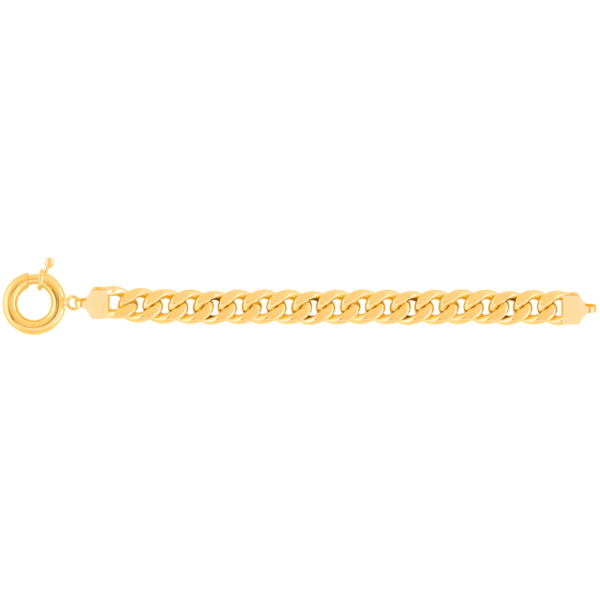 دستبند زنجیری طلا کارتیه 10 میلی متری زنانه