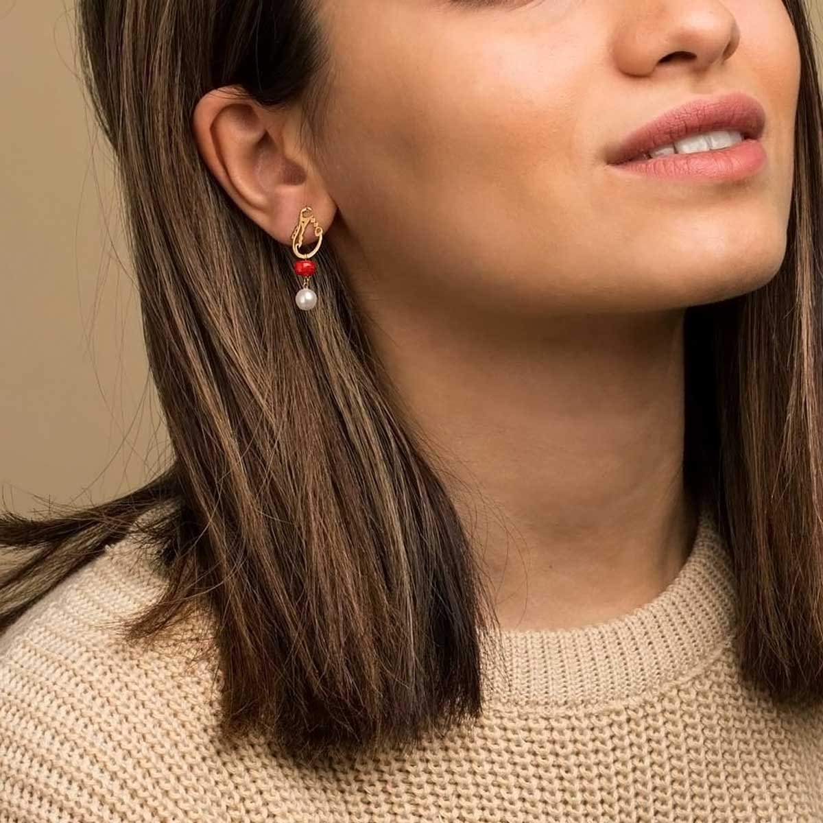 گوشواره طلا عشق