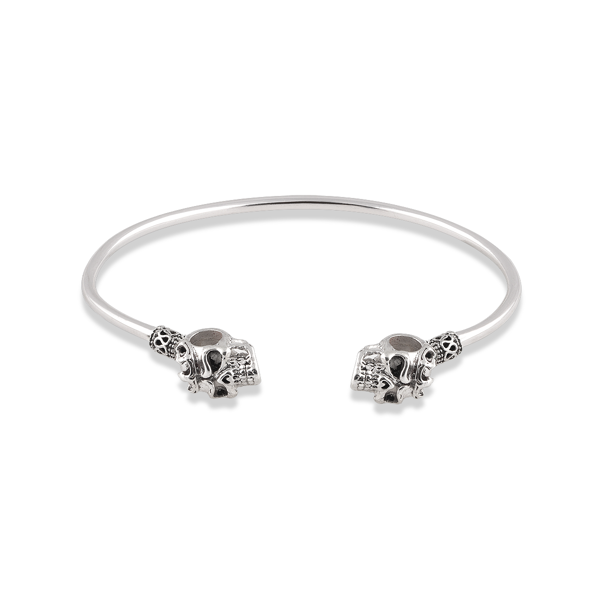 دستبند نقره اسکال Skull