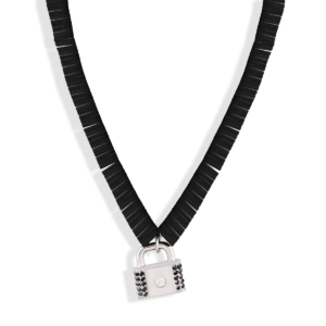 گردنبند نقره فیمو لاک Fimo lock