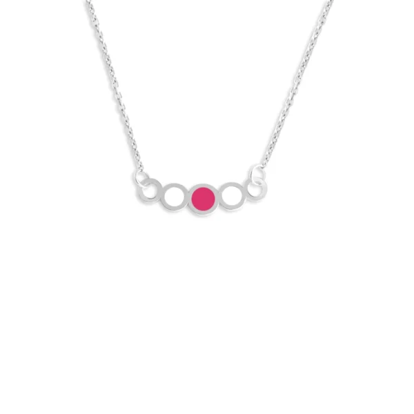 گردنبند نقره Bubble