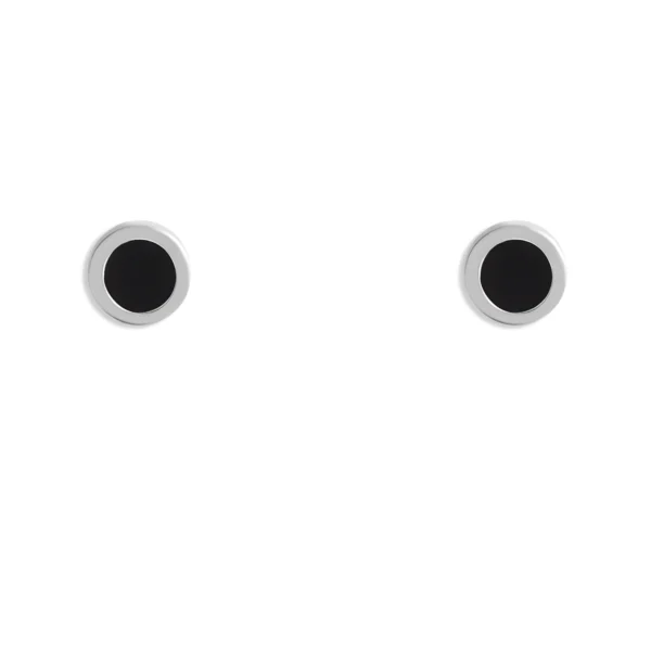 گوشواره نقره Dot.2