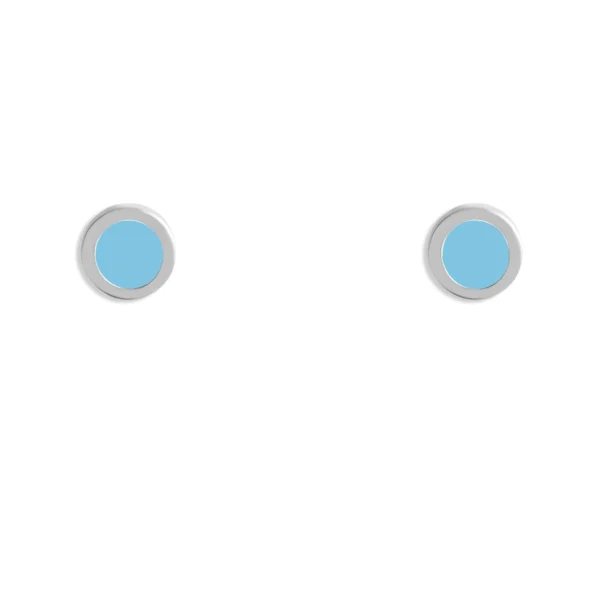 گوشواره نقره Dot.1
