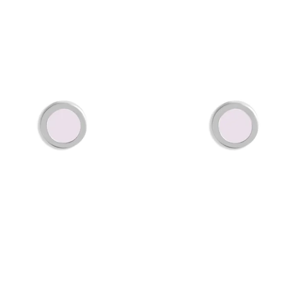 گوشواره نقره Dot.2