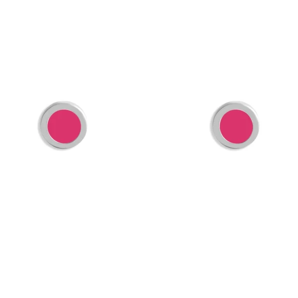 گوشواره نقره Dot.2
