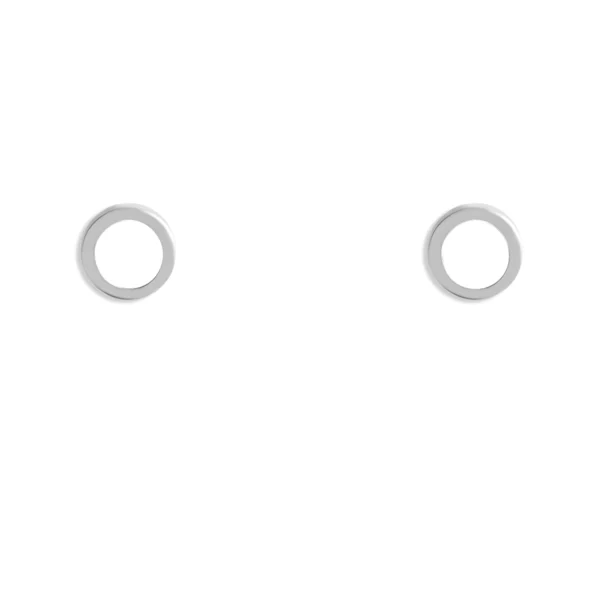 گوشواره نقره Dot.2