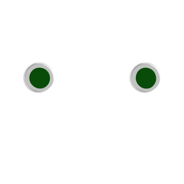 گوشواره نقره Dot.2