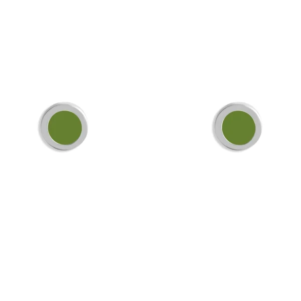 گوشواره نقره Dot.2
