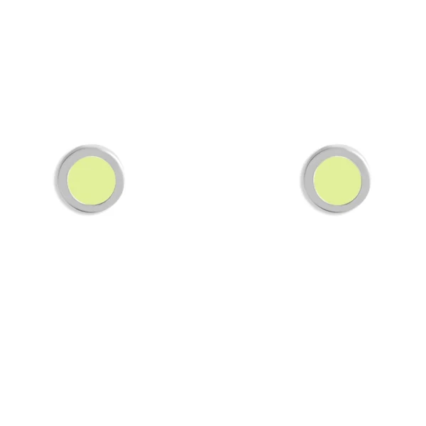 گوشواره نقره Dot.2