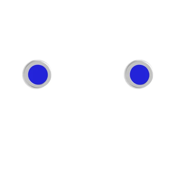 گوشواره نقره Dot.2