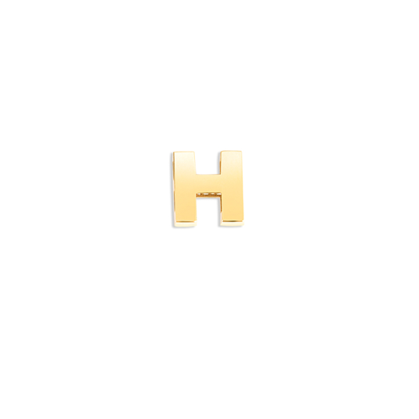 آویز طلا حرف H