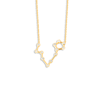 گردنبند نقره ستاره ماه اسفند طلاباش