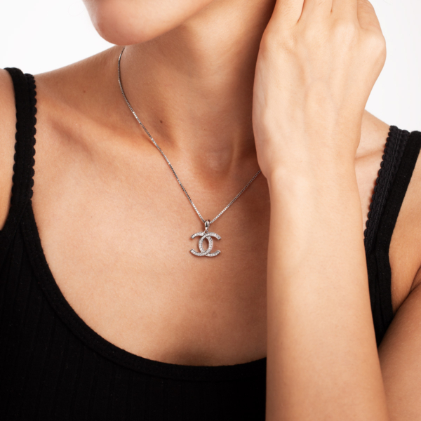 گردنبند نقره شنل