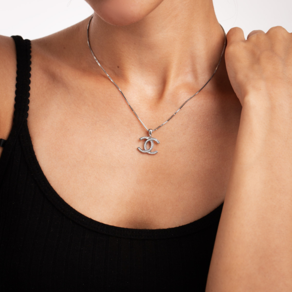 گردنبند نقره شنل