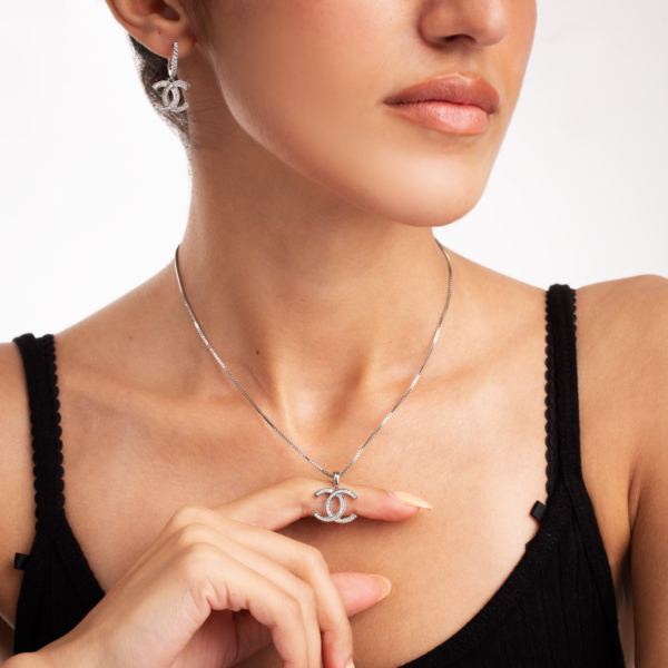 گردنبند نقره شنل