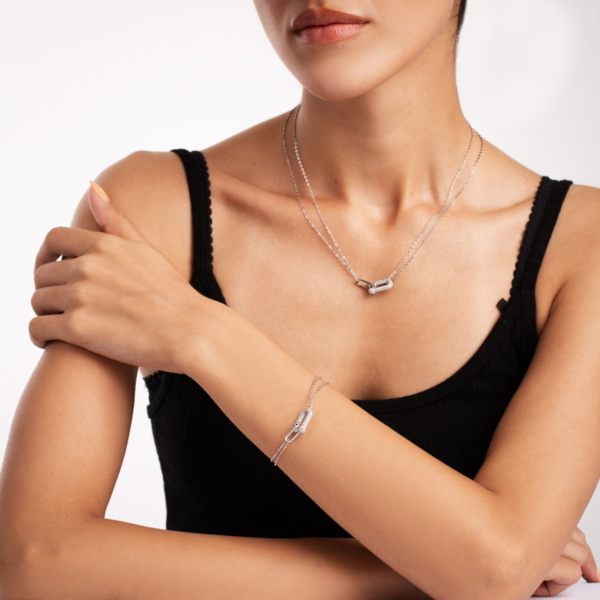 گردنبند نقره تیفانی