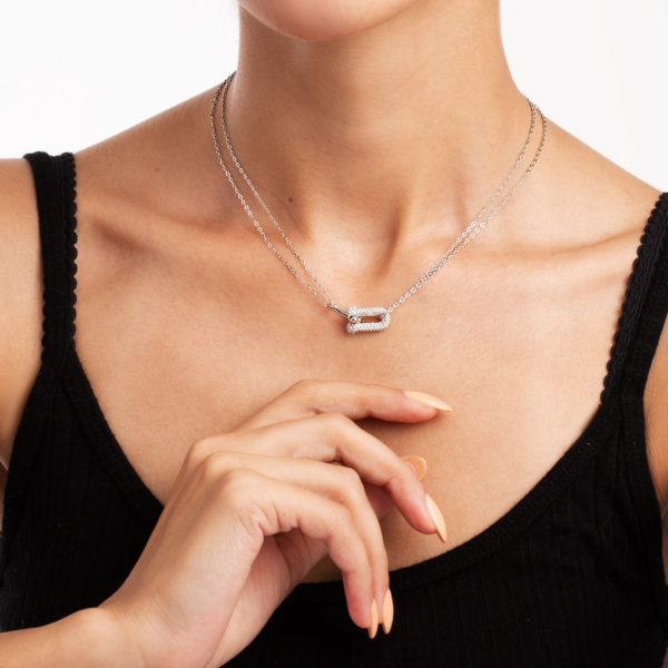 گردنبند نقره تیفانی