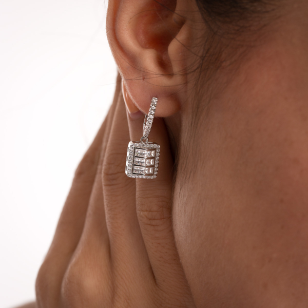 گوشواره نقره پرسام