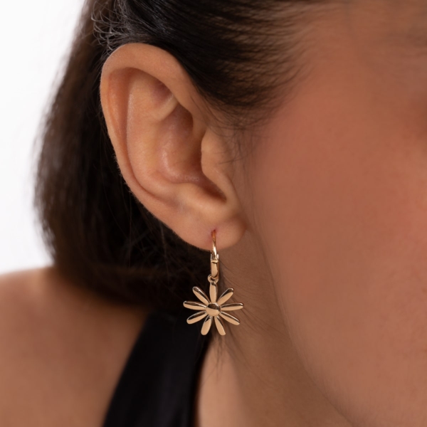 نیم ست طلا گل