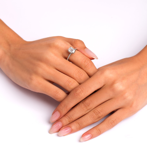 انگشتر نقره پرنسسی