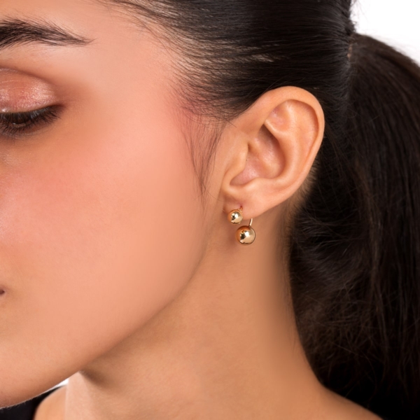 گوشواره طلا شنل