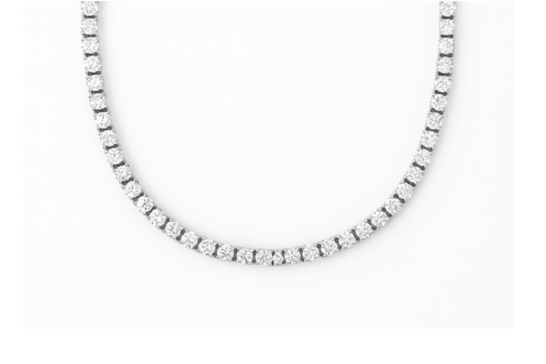 گردنبند نقره تنیسی