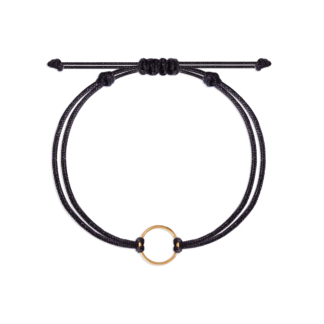 دستبند طلا دایره طلاباش