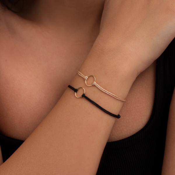 دستبند طلا دایره