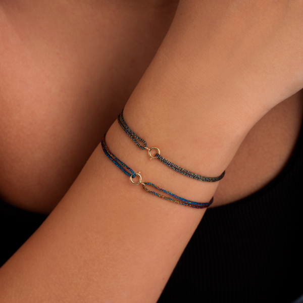 دستبند طلا قفل