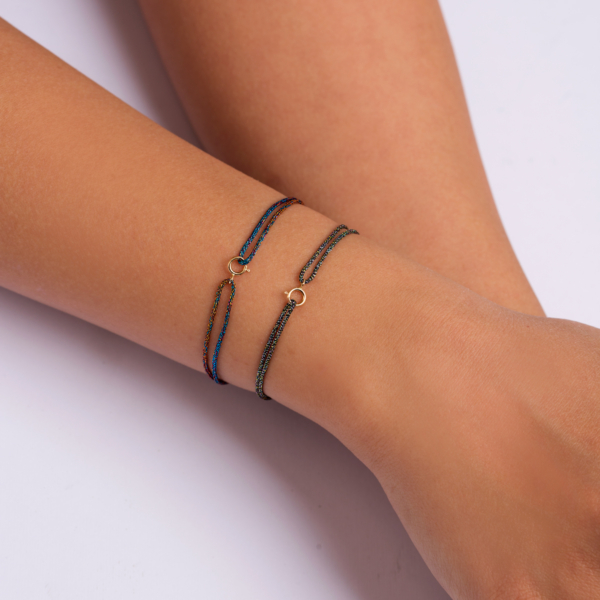 دستبند طلا قفل