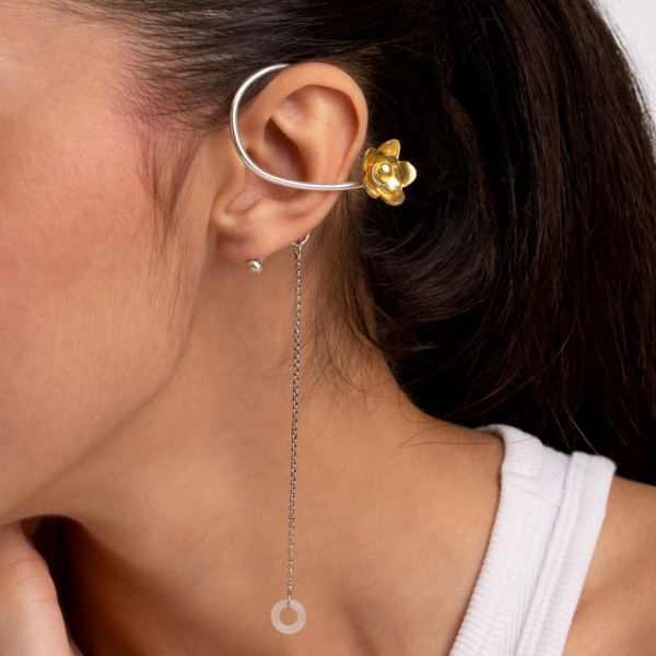 ایرکاف نقره ایرپاد با گل برنجی