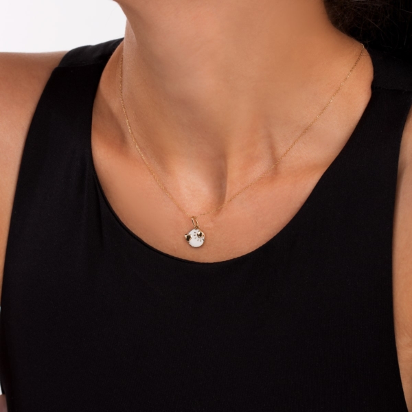 آویز طلا خورشید تابان