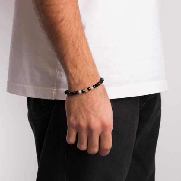 دستبند طلا مردانه فیوژن 5