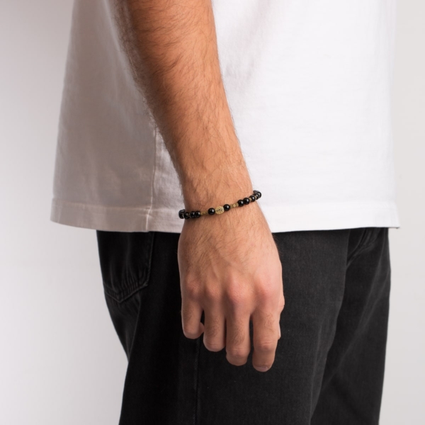 دستبند طلا مردانه فیوژن 2