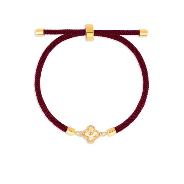 دستبند ونکلیف تمام طلا زرشکی