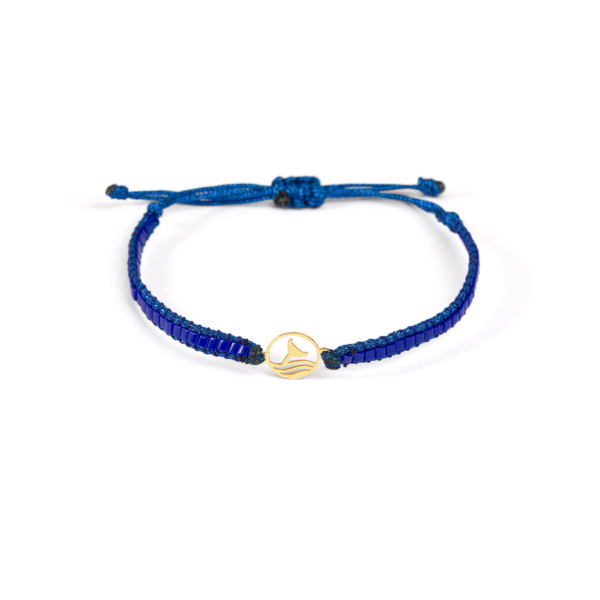 دستبند طلا وال و موج