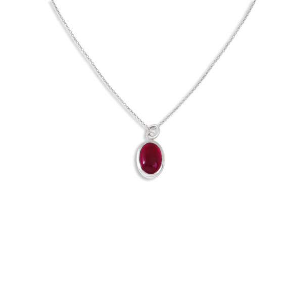 گردنبند نقره زنانه عقیق