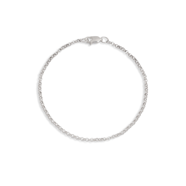 دستبند نقره مردانه رولو