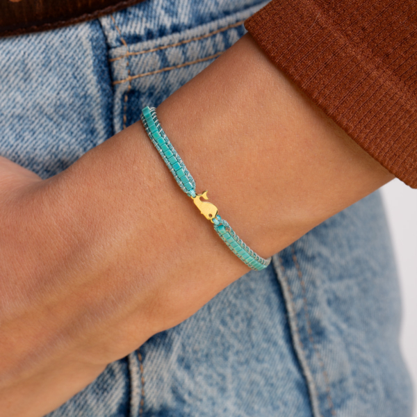 دستبند طلا نهنگ