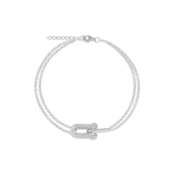 دستبند نقره تیفانی