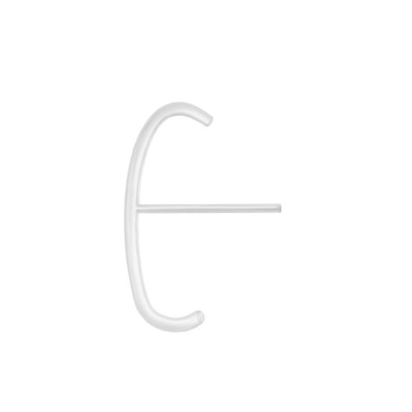 گوشواره نقره خطی