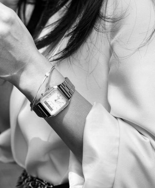 النگو نقره تک نگین