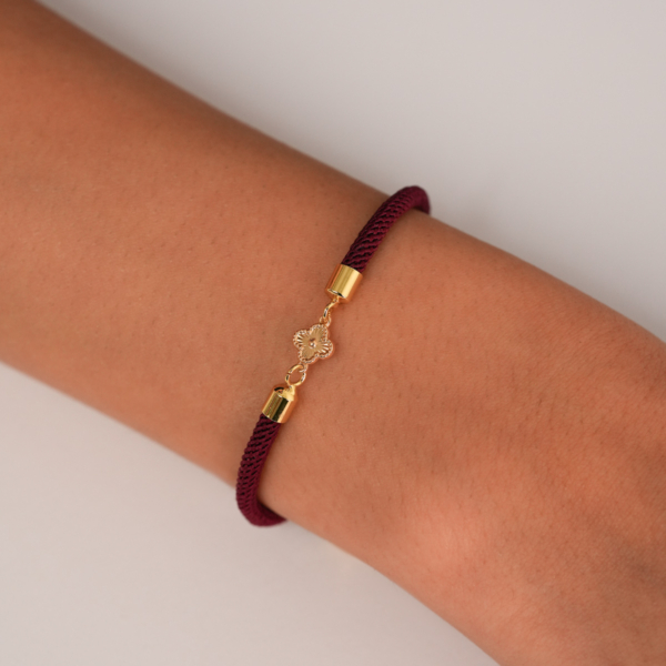 دستبند ونکلیف تمام طلا زرشکی