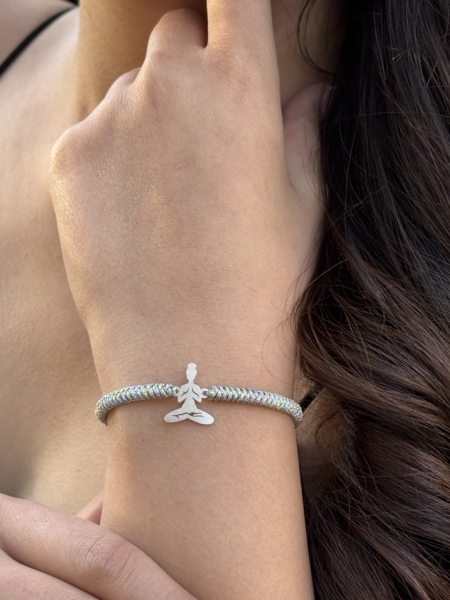 دستبند نقره یوگینی